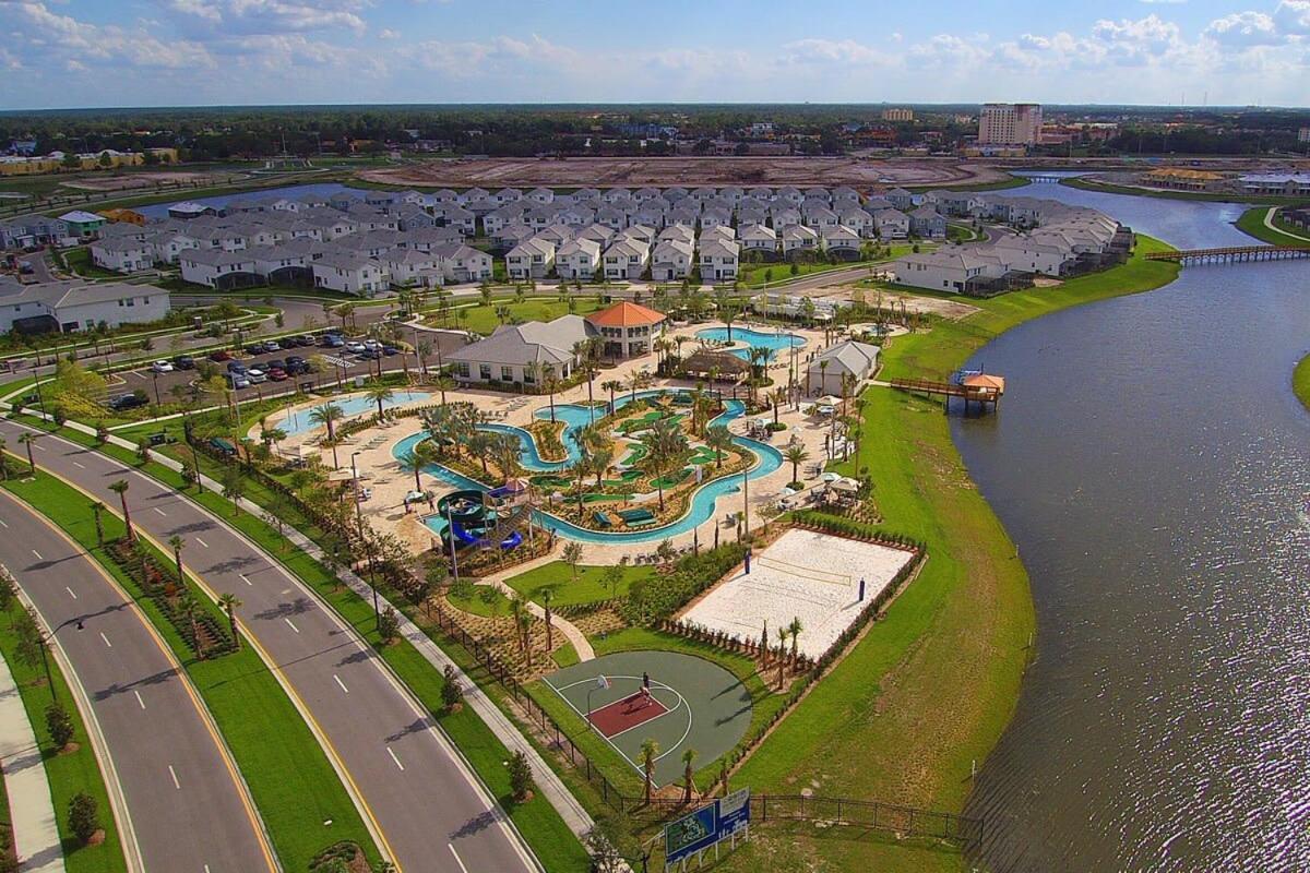 Four Bedrooms W/ Pool Townhome 4841 كيسيمي المظهر الخارجي الصورة